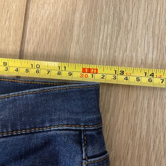 FRAME Le High Straight Jeans Women’s Size 26 Blue High Rise Cropped Hemmed Denim - Picture 3 of 9